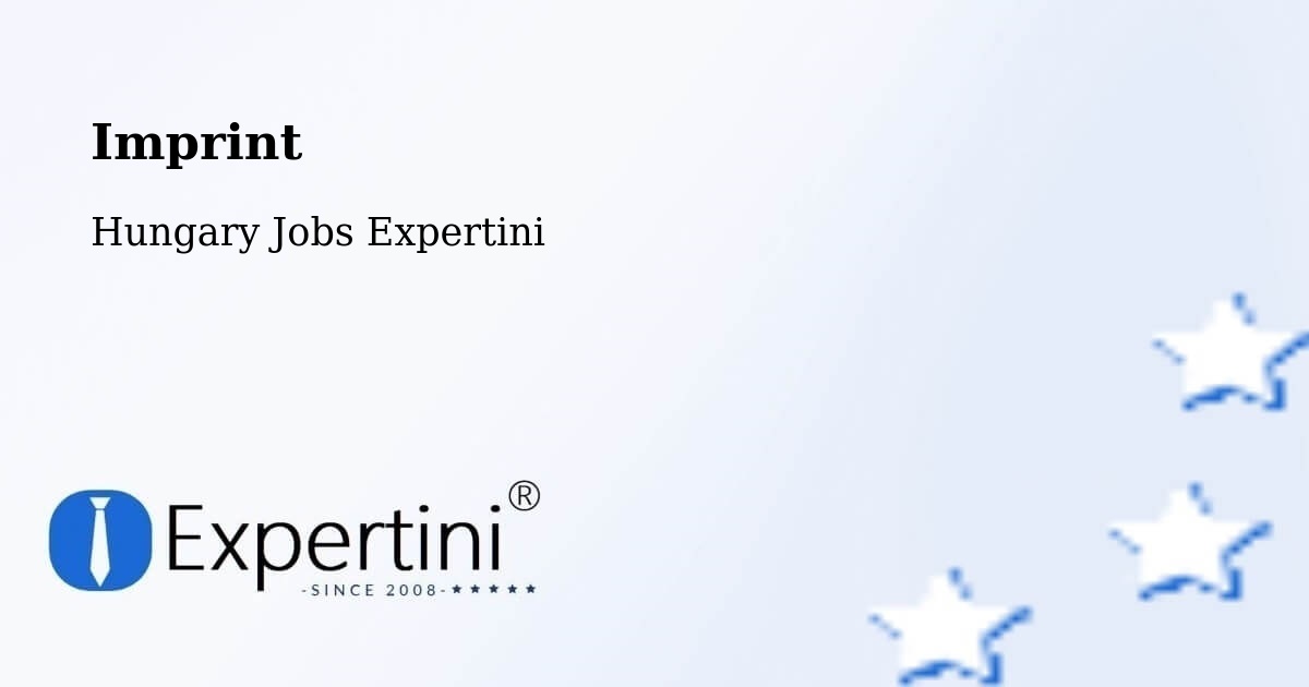 Imprint – Várpalota - Hungary Jobs Expertini